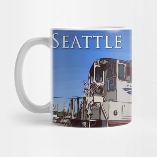 Seattle locomotive in the SoDo District Mug